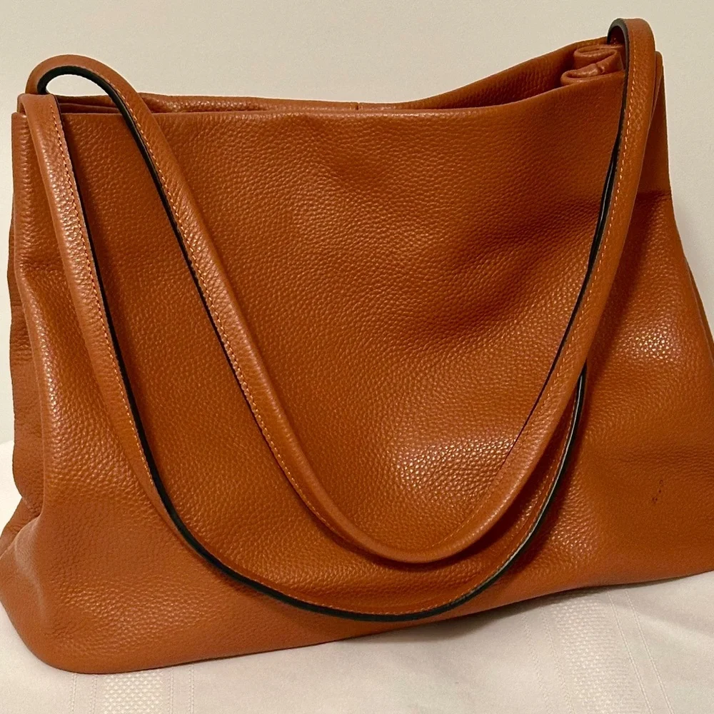 Kattee Leather Tote Bag - Picture 1 of 6